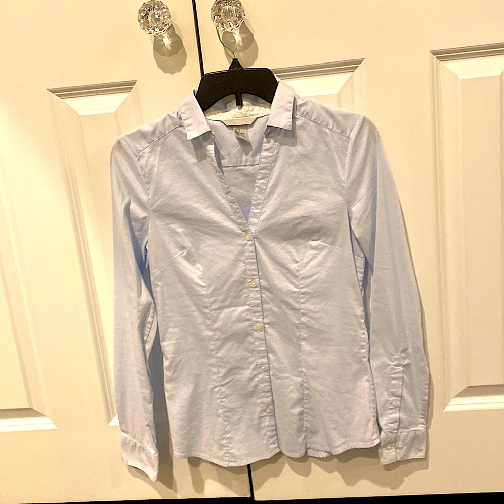 New H&M Baby Blue Button Down